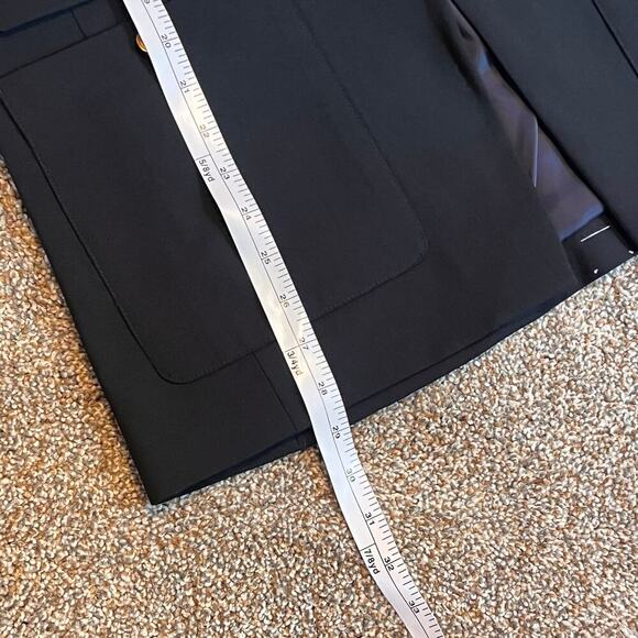 J. Crew Tollegno 1900 Italian Four Season Wool Women's Blazer. Black. 8 Tall - Picture 5 of 9